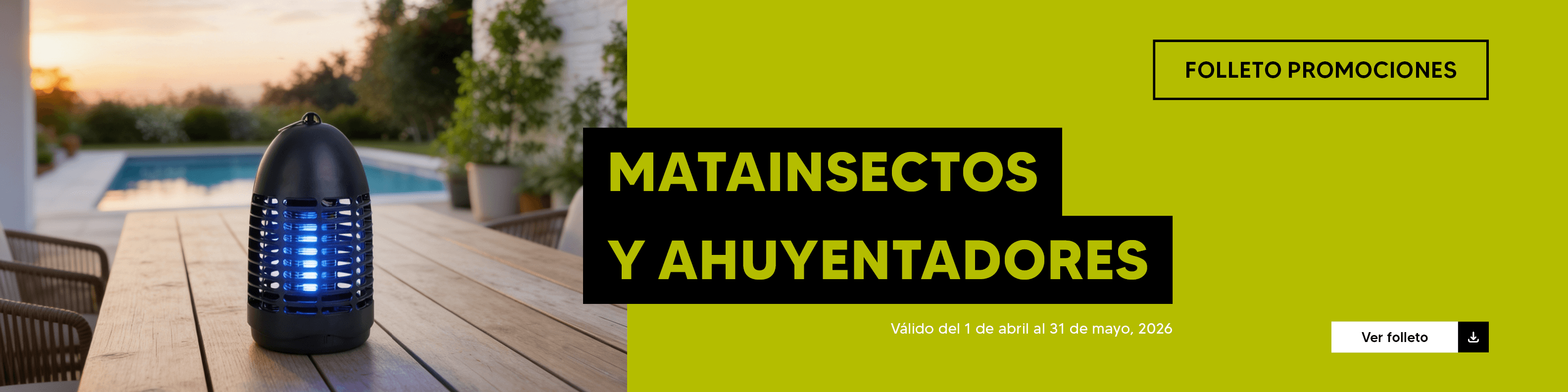 Matainsectos y ahuyentadores
