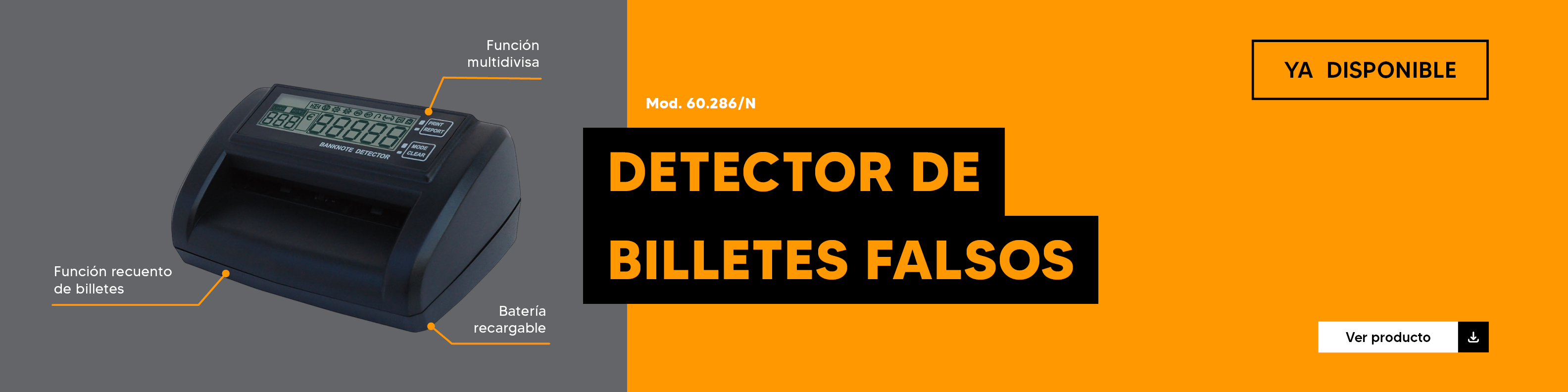 Detector de billetes falsos